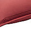 GoodHome Hiva Red Plain Indoor Cushion (L)60cm x (W)60cm