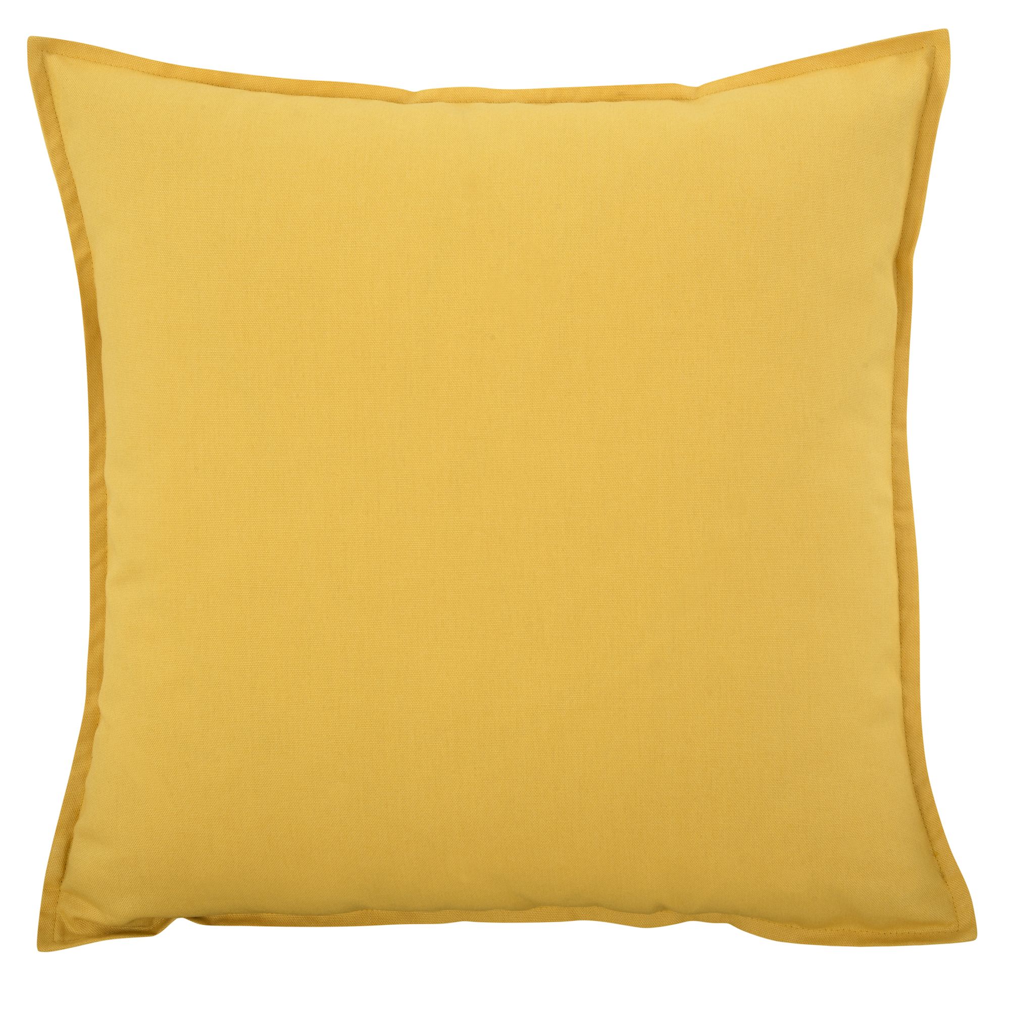GoodHome Hiva Yellow Indoor Cushion, (L)45cm x (W)45cm