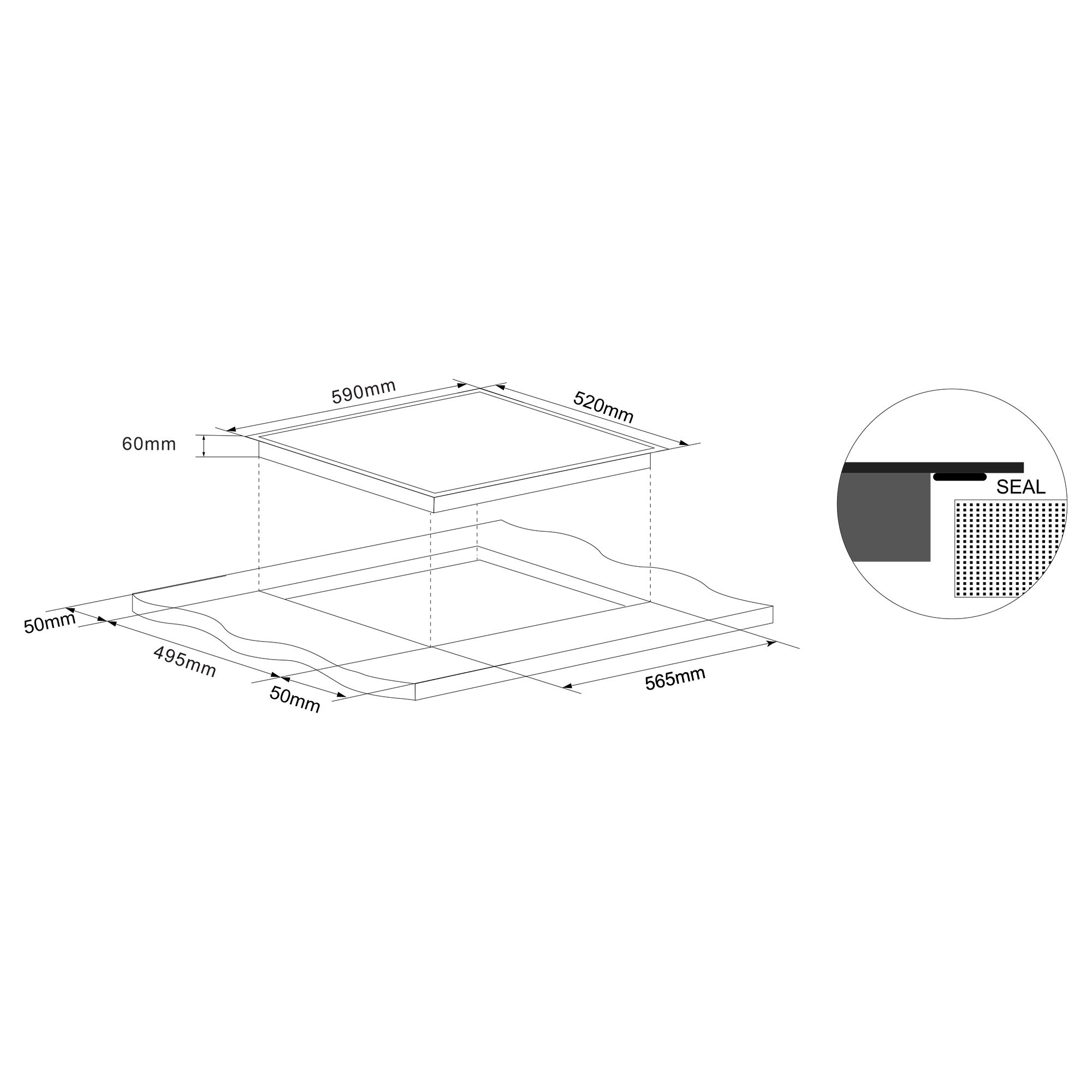 GoodHome Hob