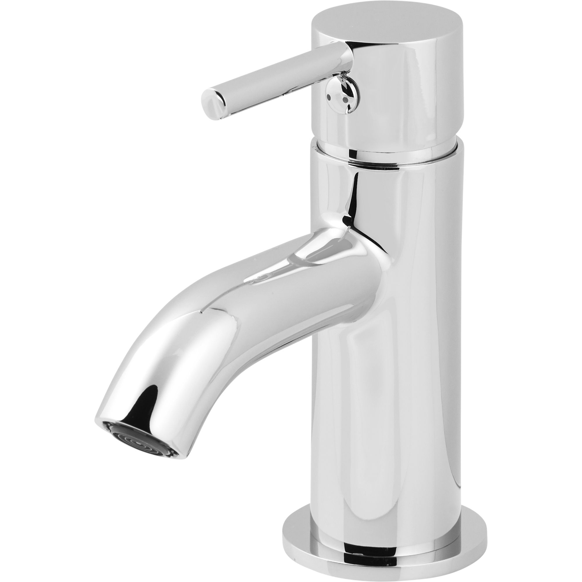 GoodHome Hoffell Mini Round Basin Mono mixer Tap
