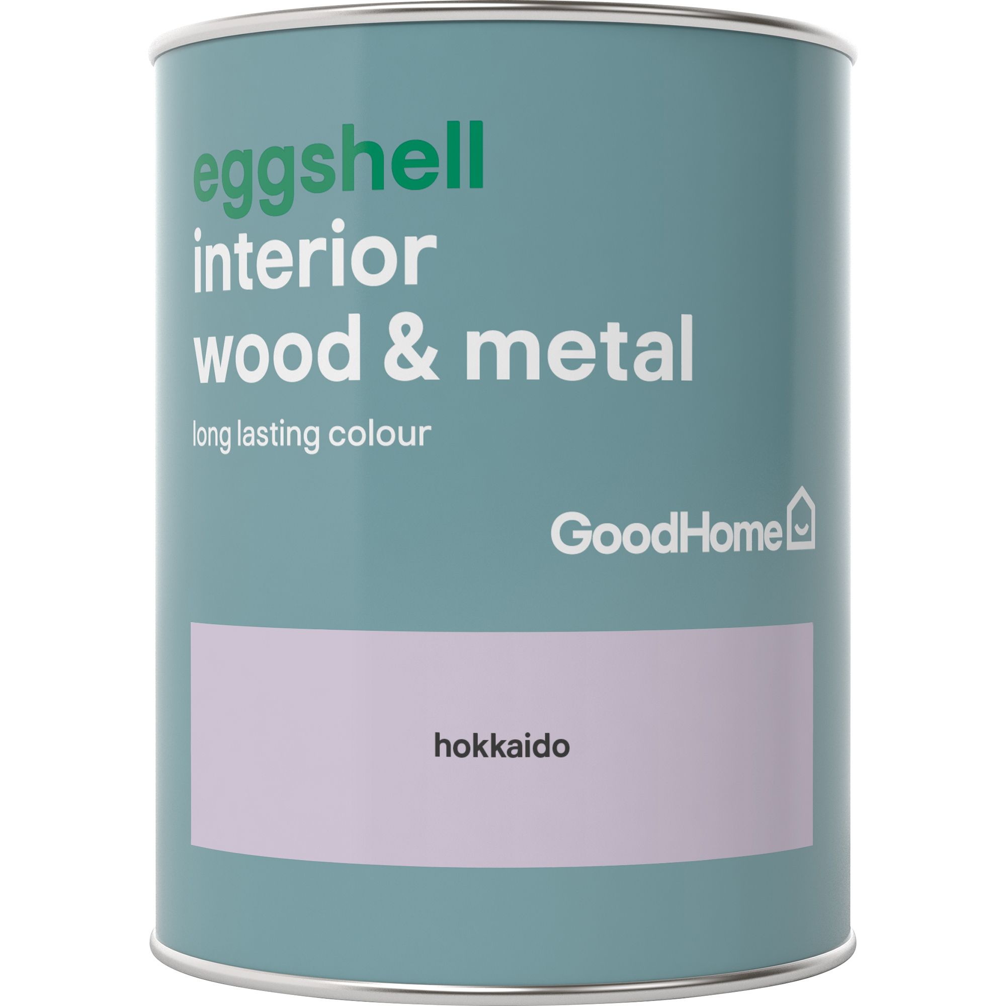 GoodHome Hokkaido Eggshell Metal & wood paint, 750ml