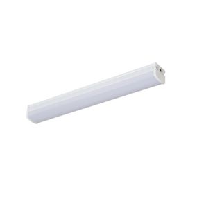 GoodHome Hovell Neutral white Integrated LED Batten 18W 2160lm (L)0.6m