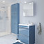GoodHome Imandra Blue Vanity unit & basin set (W)604mm