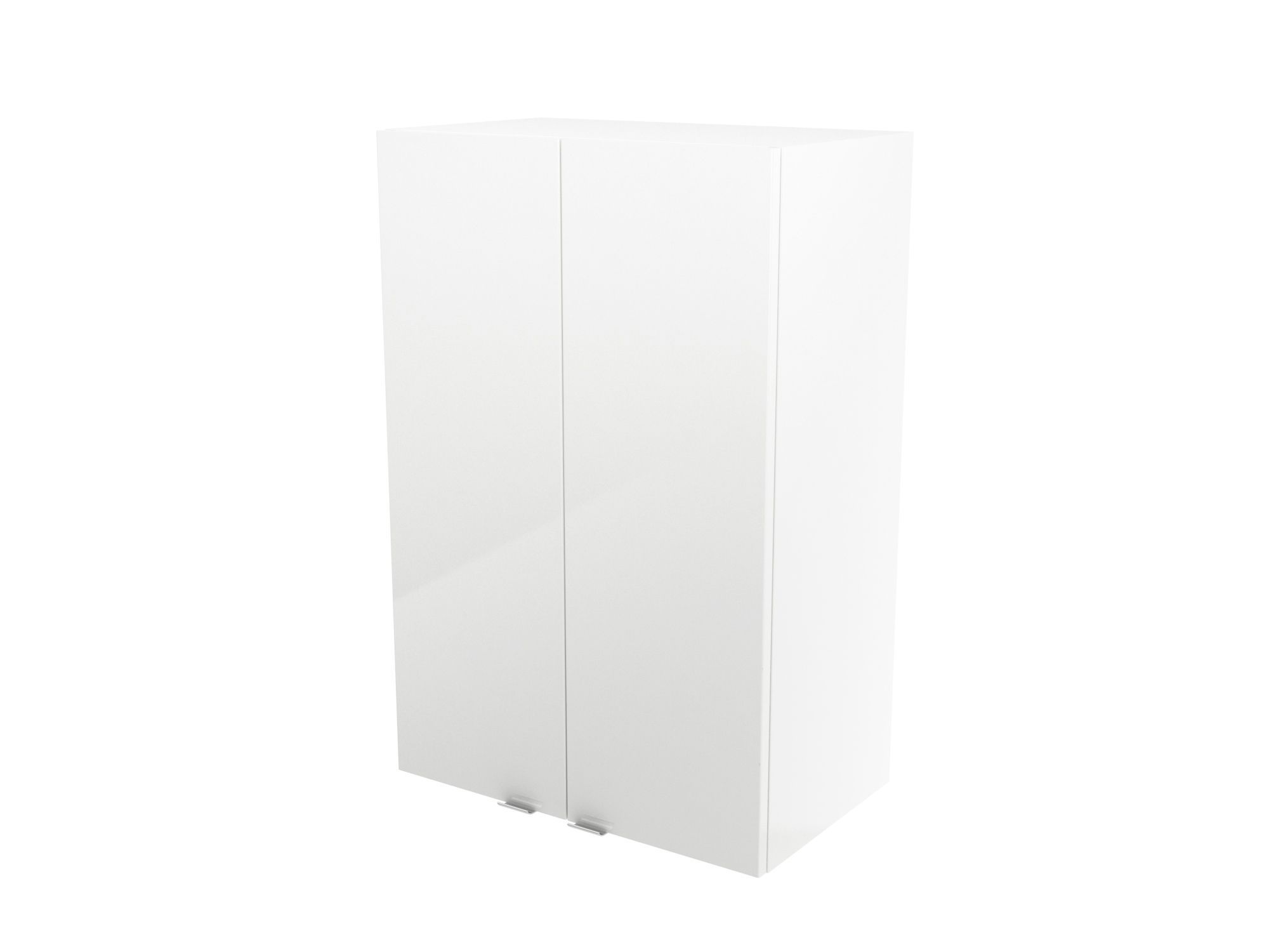 GoodHome Imandra Deep Gloss White Double Bathroom Wall Cabinet (H)90cm ...