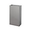 GoodHome Imandra Gloss Anthracite Freestanding Bathroom Vanity Cabinet (W)43.6mm (H)790mm