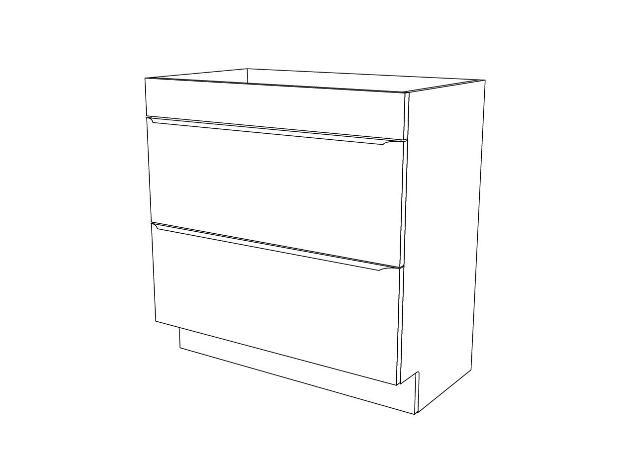 GoodHome Imandra Gloss Grey Freestanding Bathroom Cabinet (H) 820mm (W) 800mm