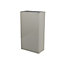 GoodHome Imandra Gloss Taupe 1 door Freestanding Cloakroom Vanity Cabinet (W)43.6mm (H)790mm