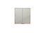 GoodHome Imandra Gloss Taupe Wall Cabinet (W)600mm (H)600mm