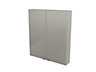GoodHome Imandra Gloss Taupe Wall Cabinet (W)800mm (H)900mm