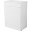 GoodHome Imandra Gloss White Freestanding Toilet cabinet (H)820mm (W)600mm