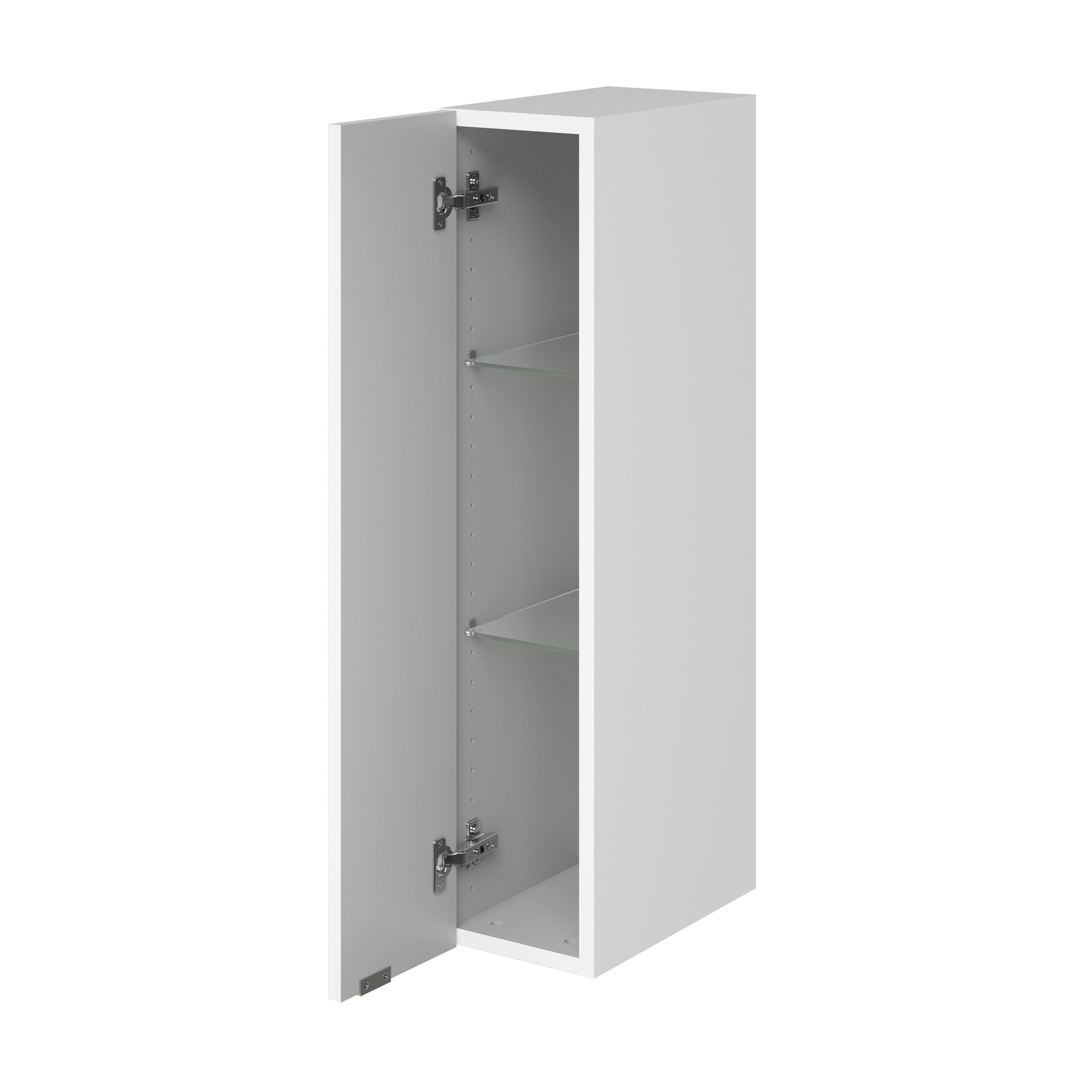 Gloss white outlet wall cabinet