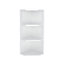 GoodHome Imandra Gloss White Wall-mounted Bathroom Corner shelf (D)36cm (H)90cm (L)34cm