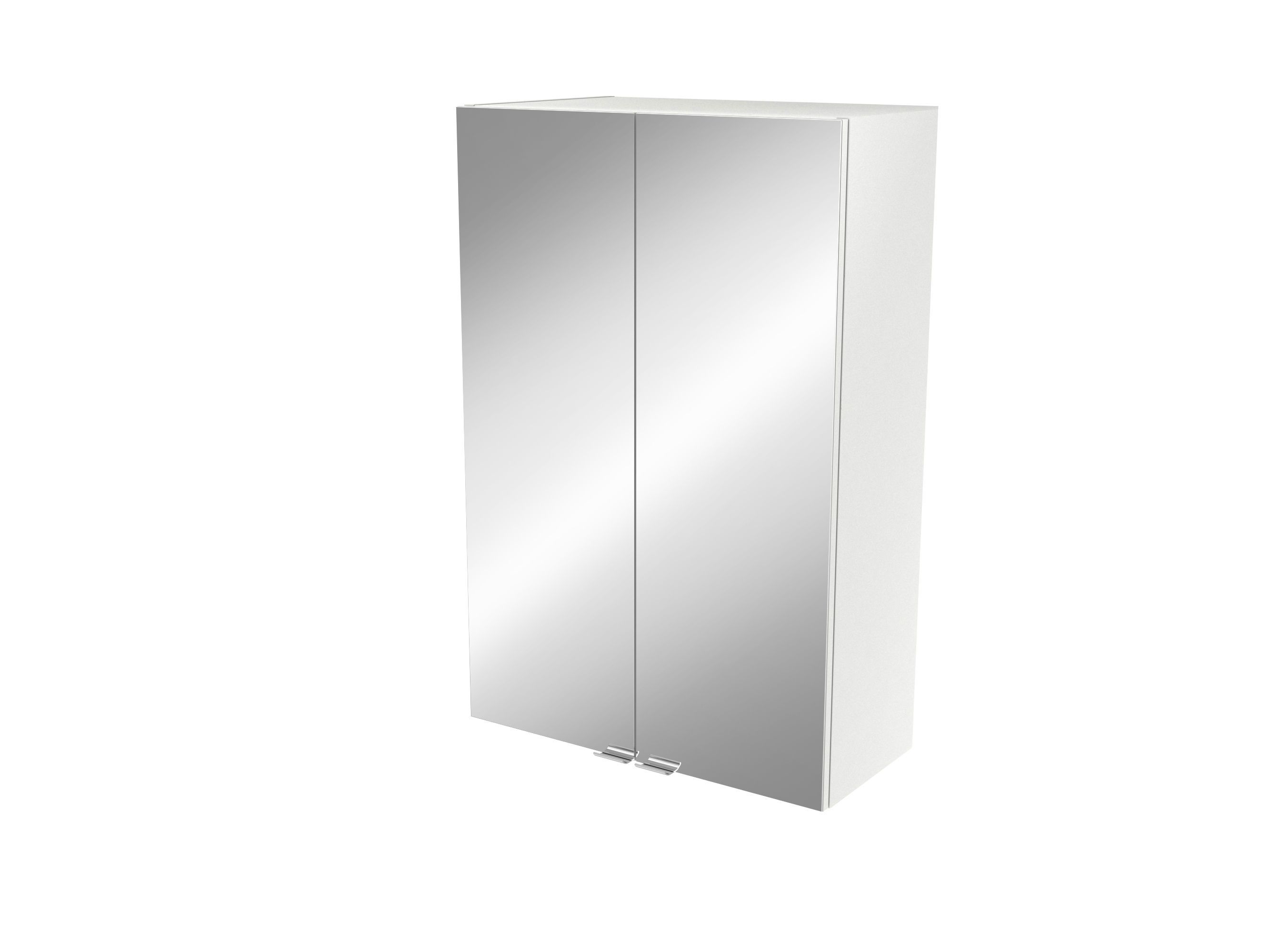 GoodHome Imandra Gloss White Wallmounted Deep Mirrored Bathroom