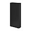 GoodHome Imandra Matt Black Single Wall cabinet (W)400mm (H)900mm
