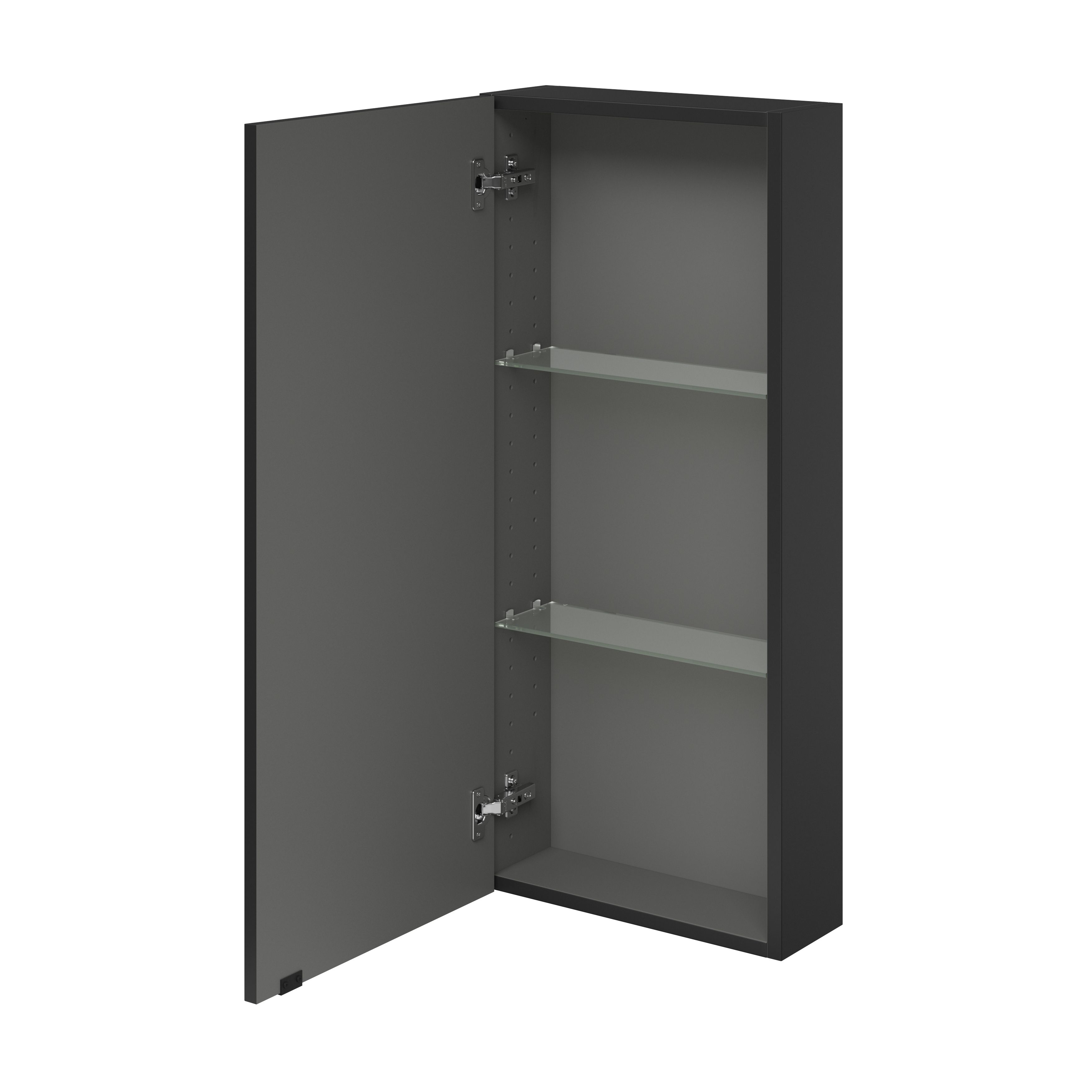 Black gloss on sale wall cabinet