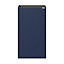 GoodHome Imandra Matt Blue Single Freestanding Bathroom Cloakroom unit (H) 790mm (W) 440mm