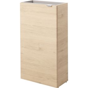 GoodHome Imandra Oak effect Freestanding Bathroom Vanity Cabinet (W)44mm (H)790mm