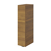 GoodHome Imandra Walnut effect Single Deep Wall cabinet (W)200mm (H)900mm