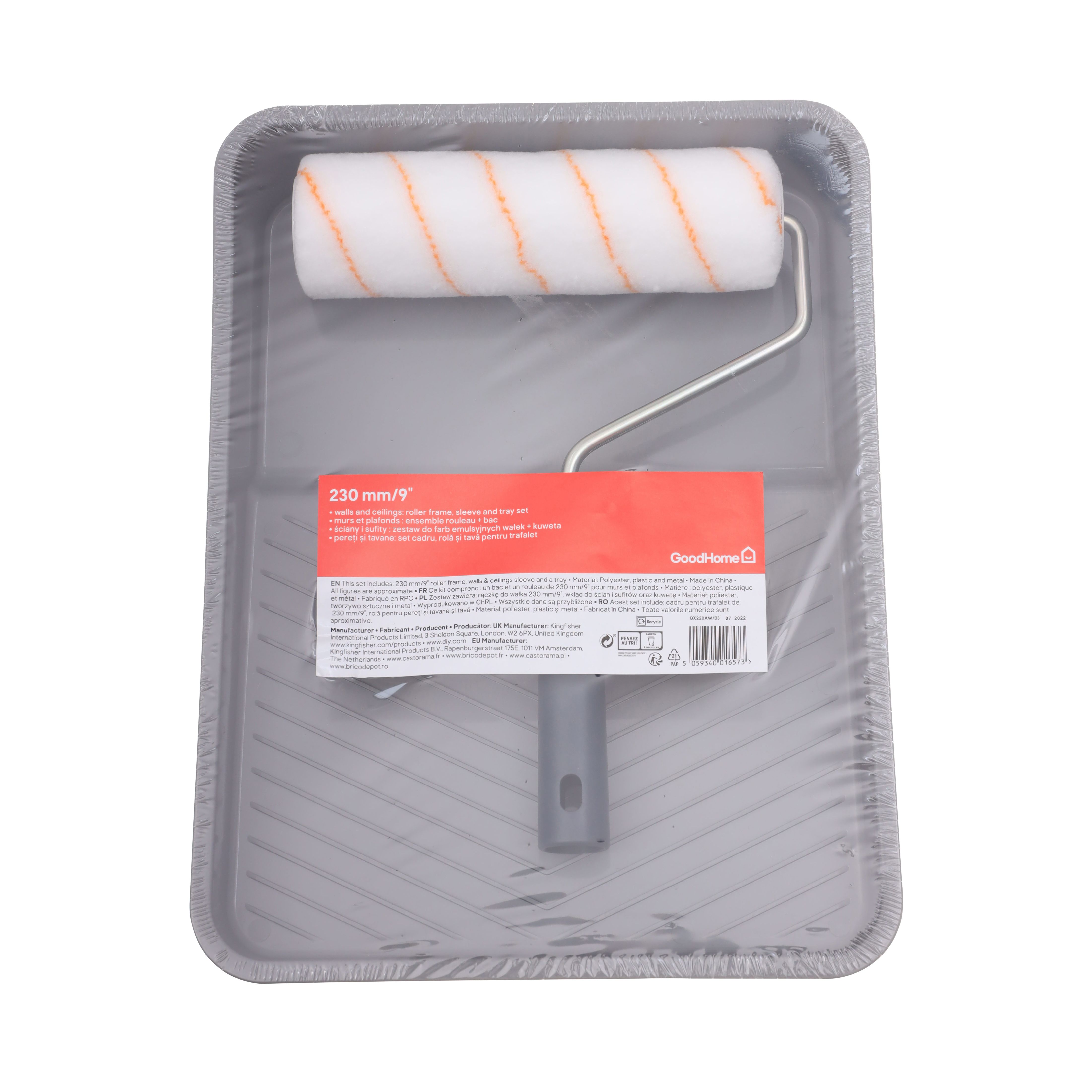 GoodHome Interior & exterior Roller kit, 3 pieces