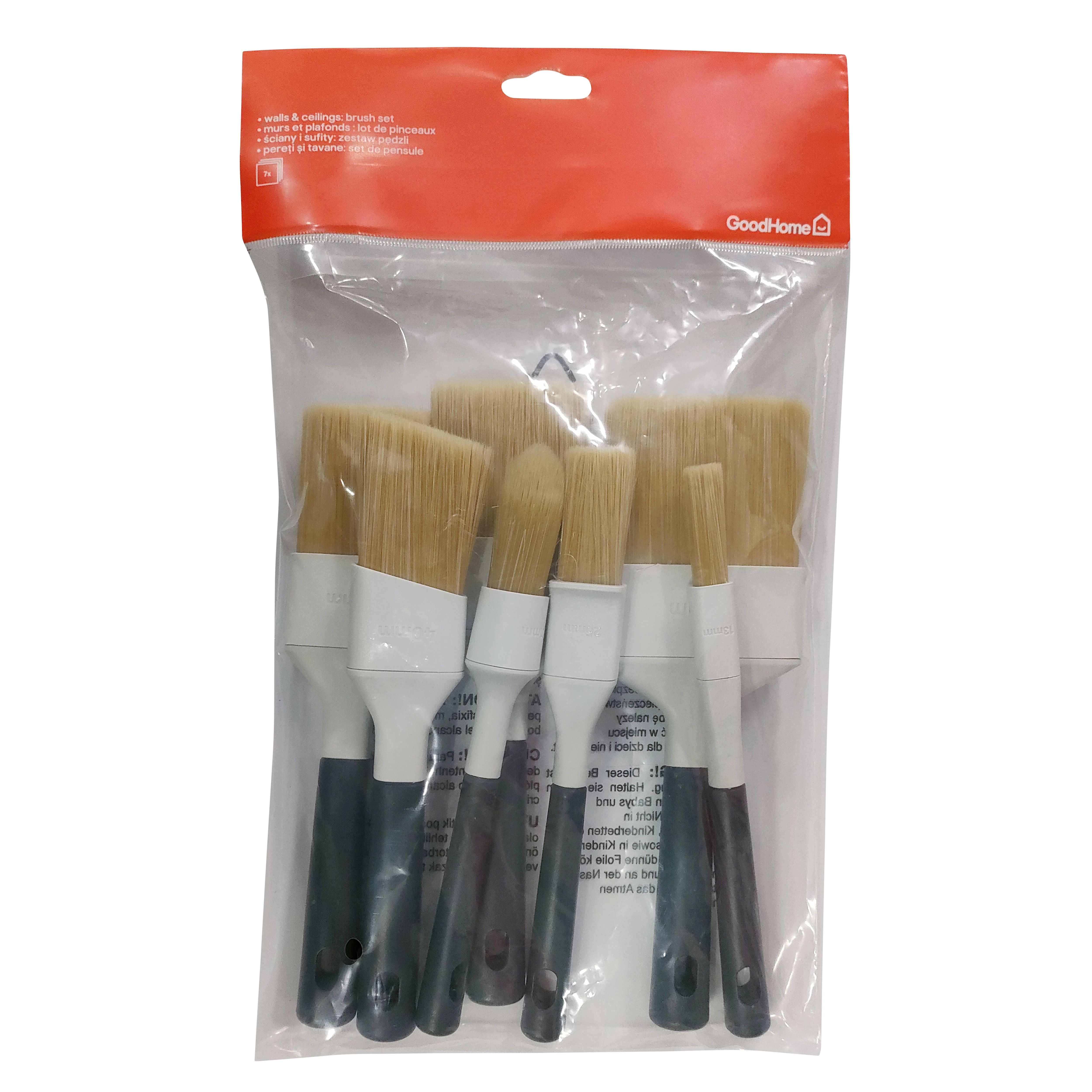 GoodHome Interior Paint brush, Set of 7