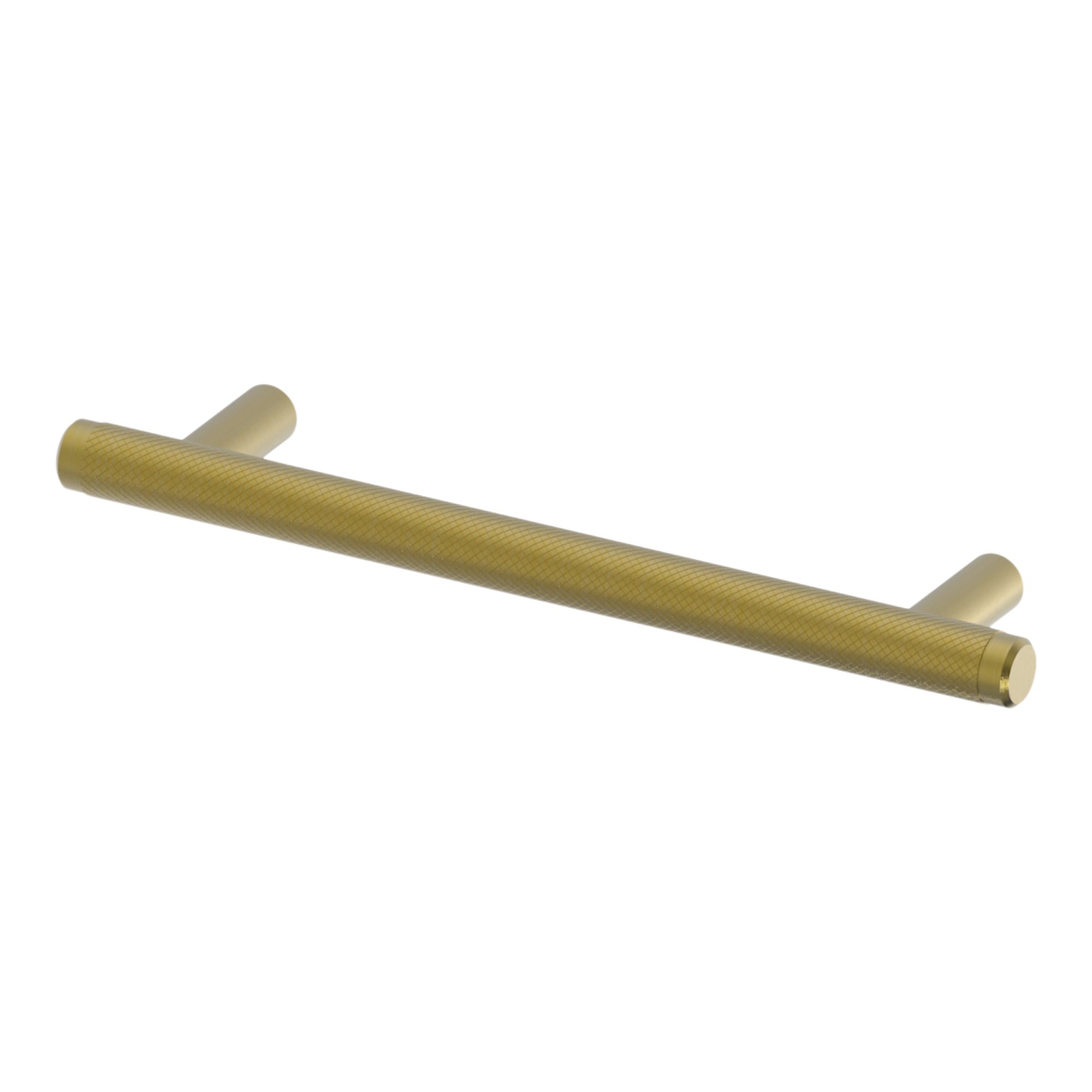 GoodHome Irus Brass effect Any room T-shaped Pull Handle, (L)168mm x (D)35mm, Pack of 2