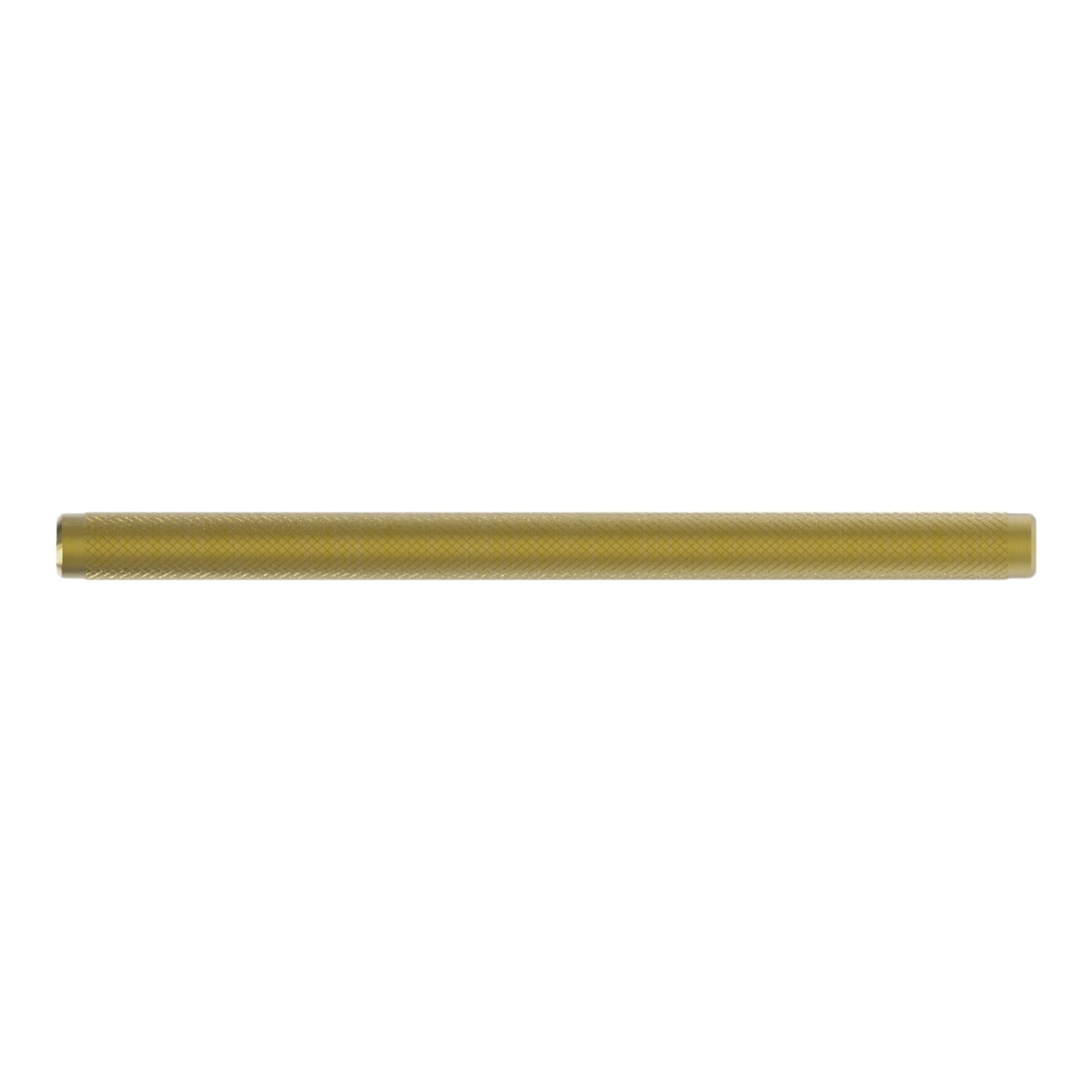 GoodHome Irus Brass effect Any room T-shaped Pull Handle, (L)168mm x (D)35mm, Pack of 2