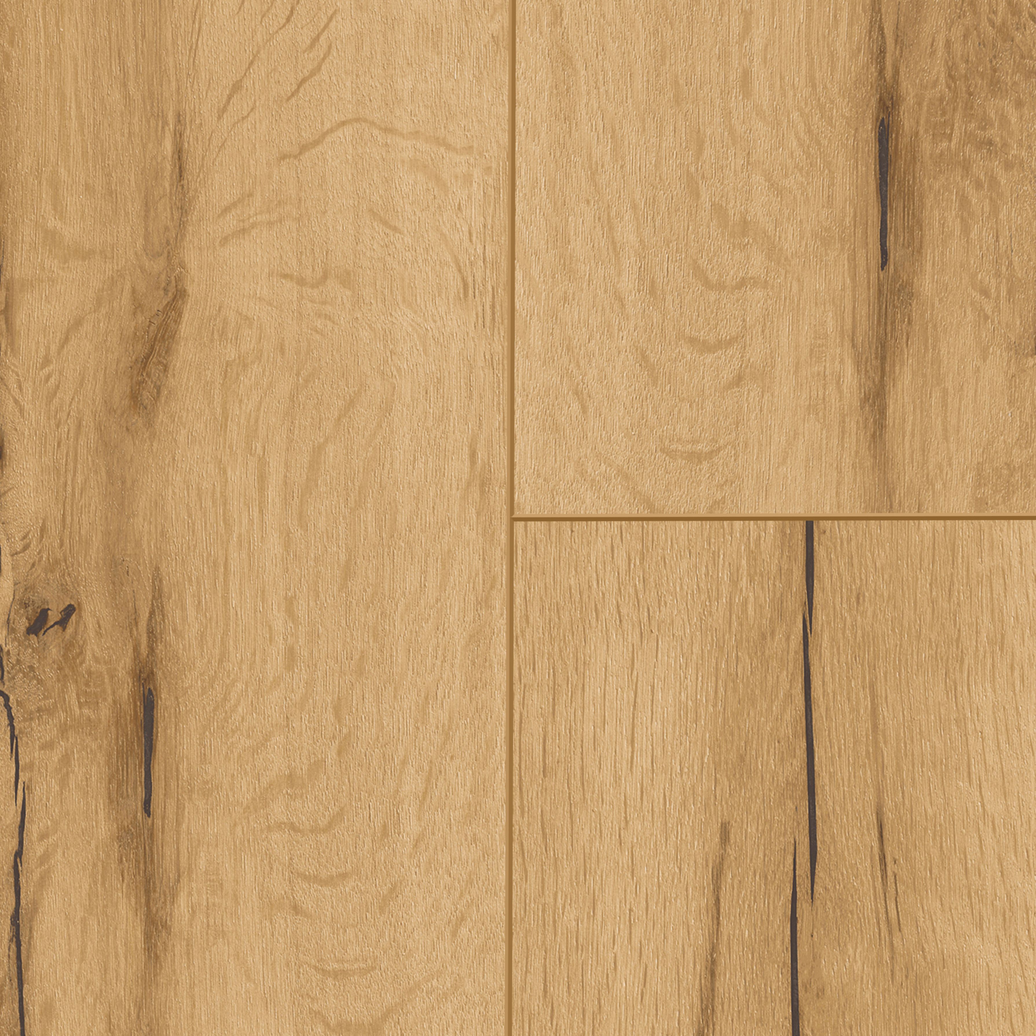 GoodHome Italo Honey Oak effect Textured Click vinyl Planks, 2.36m²