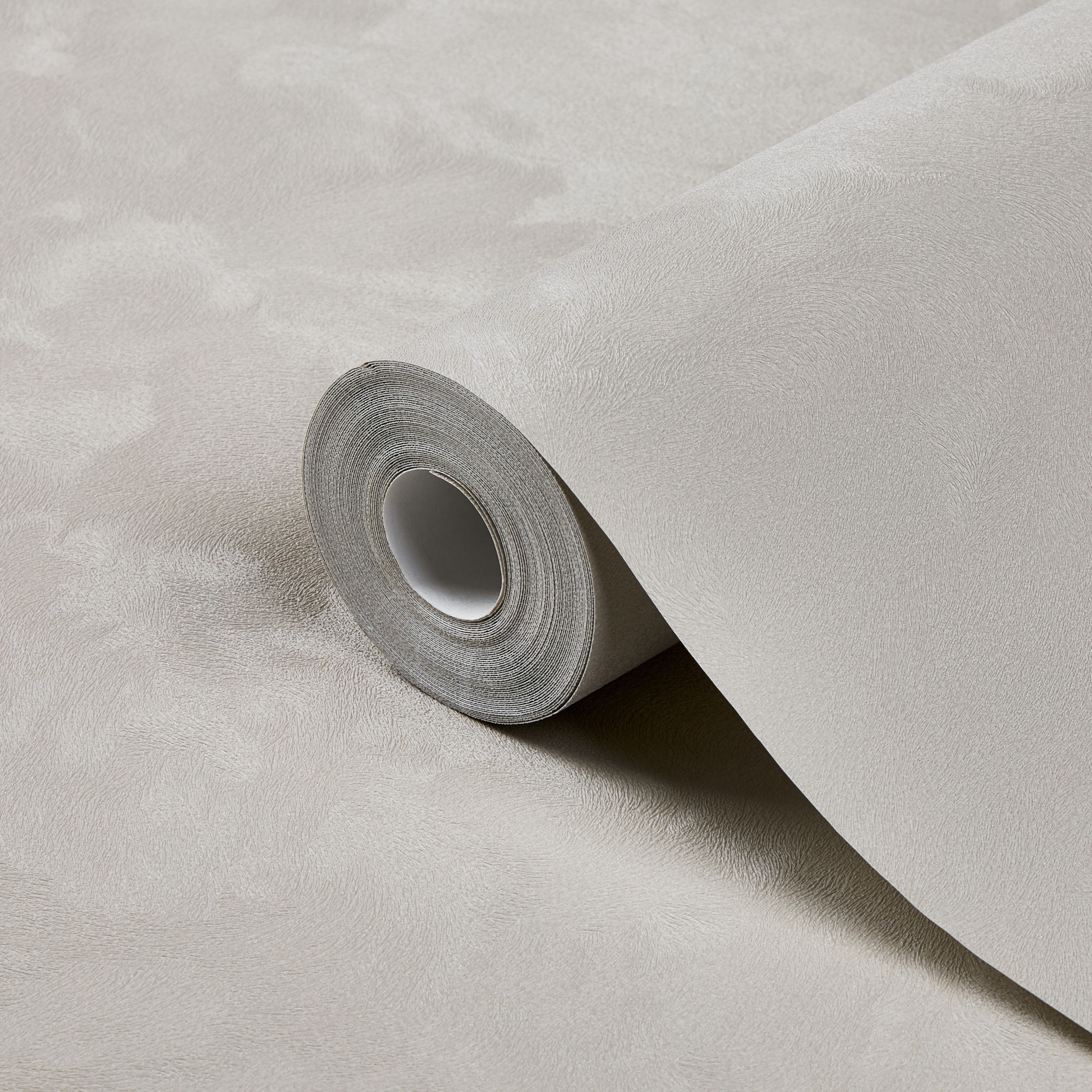 GoodHome Izier Taupe Textured Wallpaper DIY at B&Q