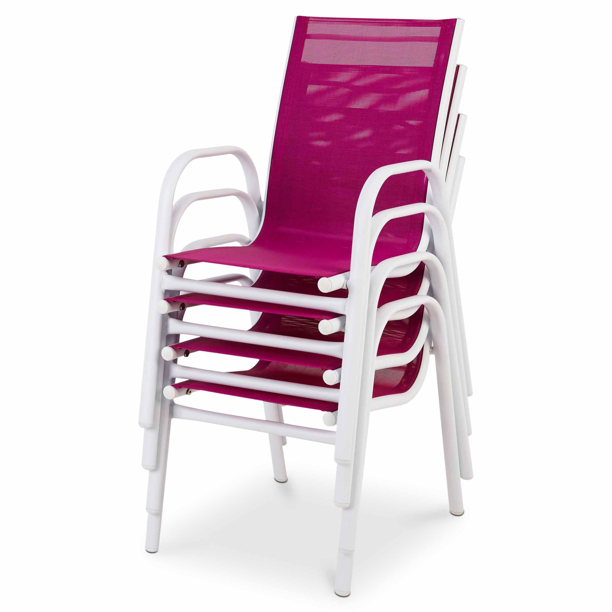 GoodHome Janeiro Metal Pink White Kids Armchair DIY at B Q