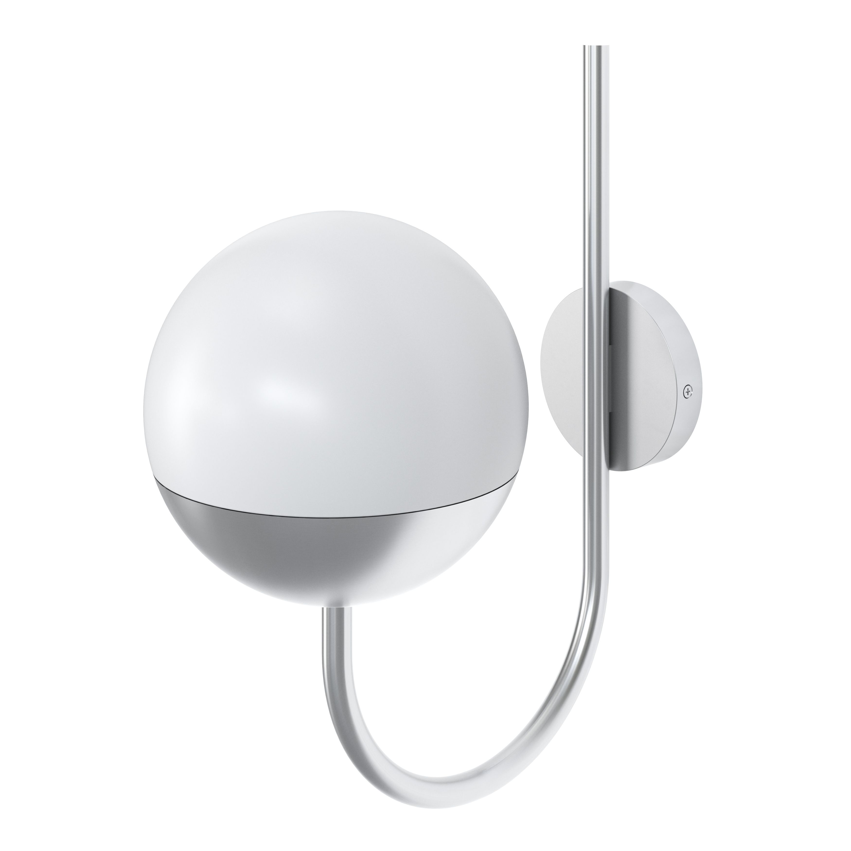 GoodHome Jarrow Fixed Stainless steel Mains-powered Outdoor Wall light (Dia)20.5cm