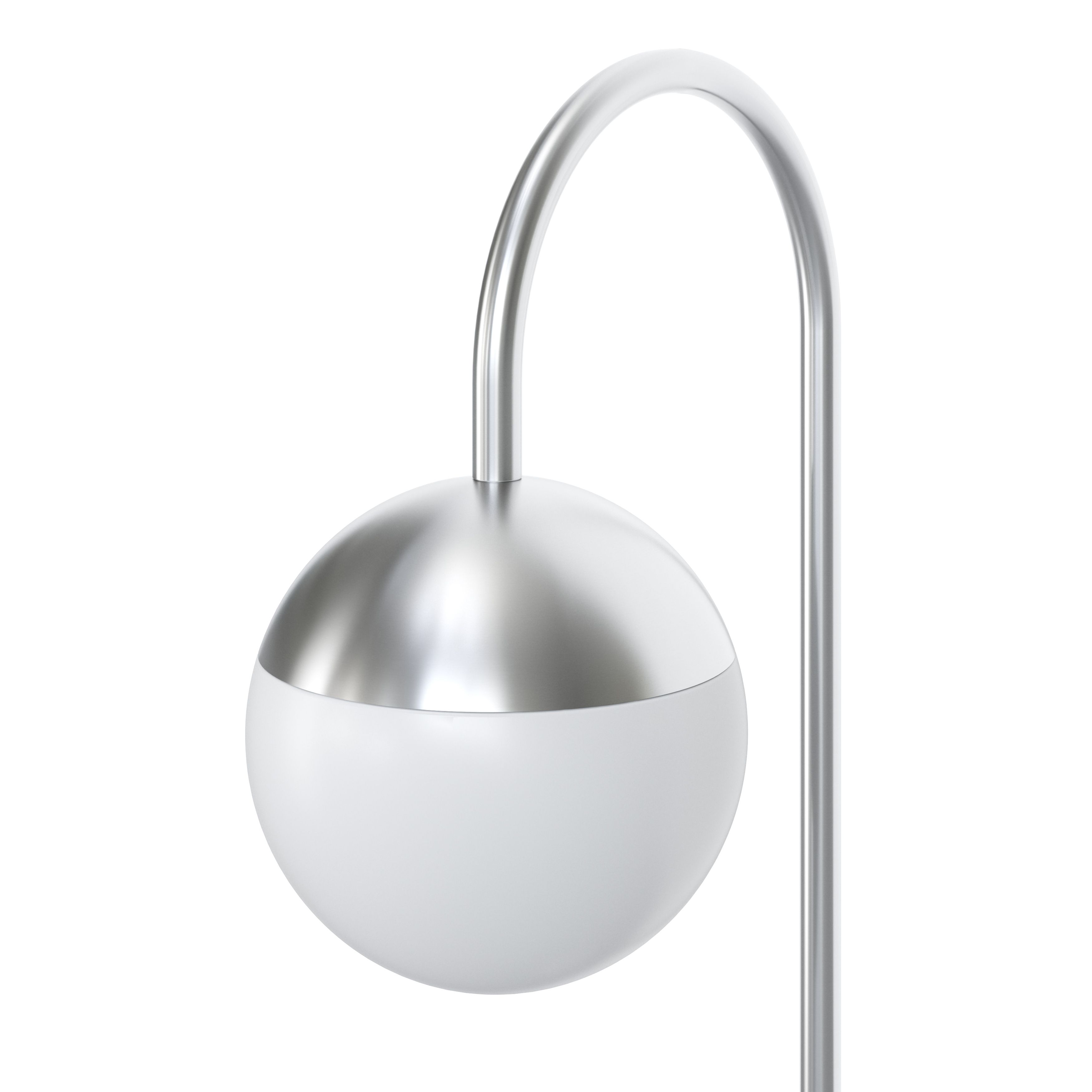 GoodHome Jarrow Stainless steel Mains-powered 1 lamp Outdoor Post light (H)700mm