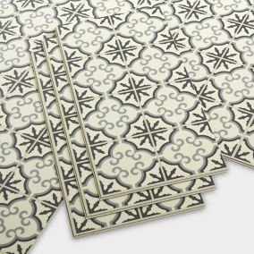 GoodHome Jazy Flower Mosaic effect Luxury vinyl click Vinyl tile, 2.23m²