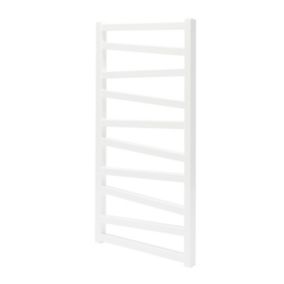 GoodHome Joinville, White Vertical Flat Towel radiator (W)500mm x (H)970mm