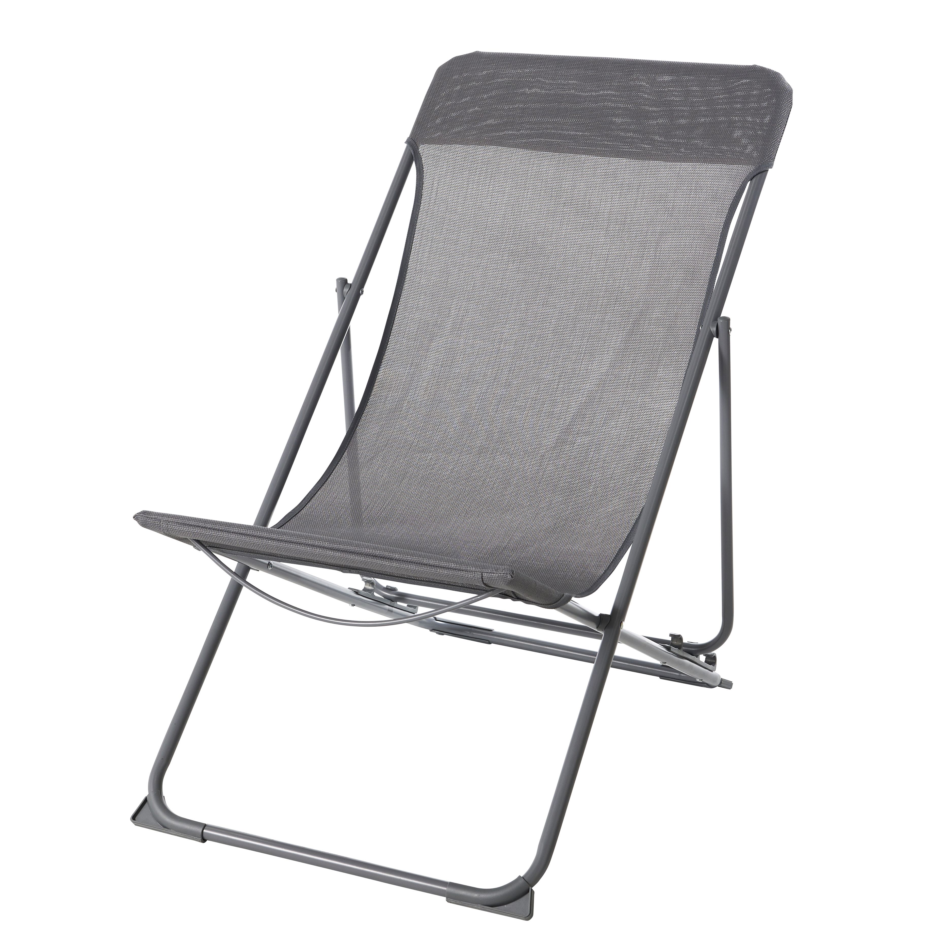 Black deals deck chair