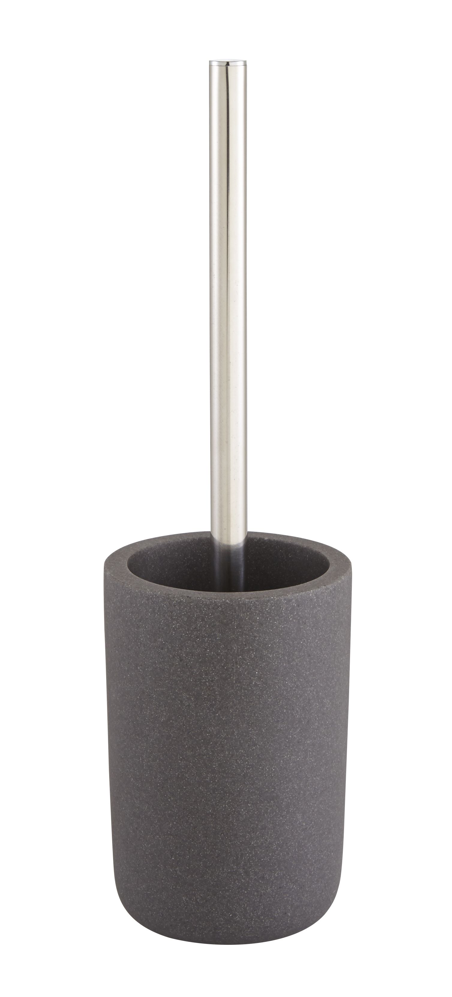 GoodHome Jubba Polymer resin, polypropylene (PP) & stainless steel Stone effect Toilet brush & holder Price Comparisons | Compare The Build