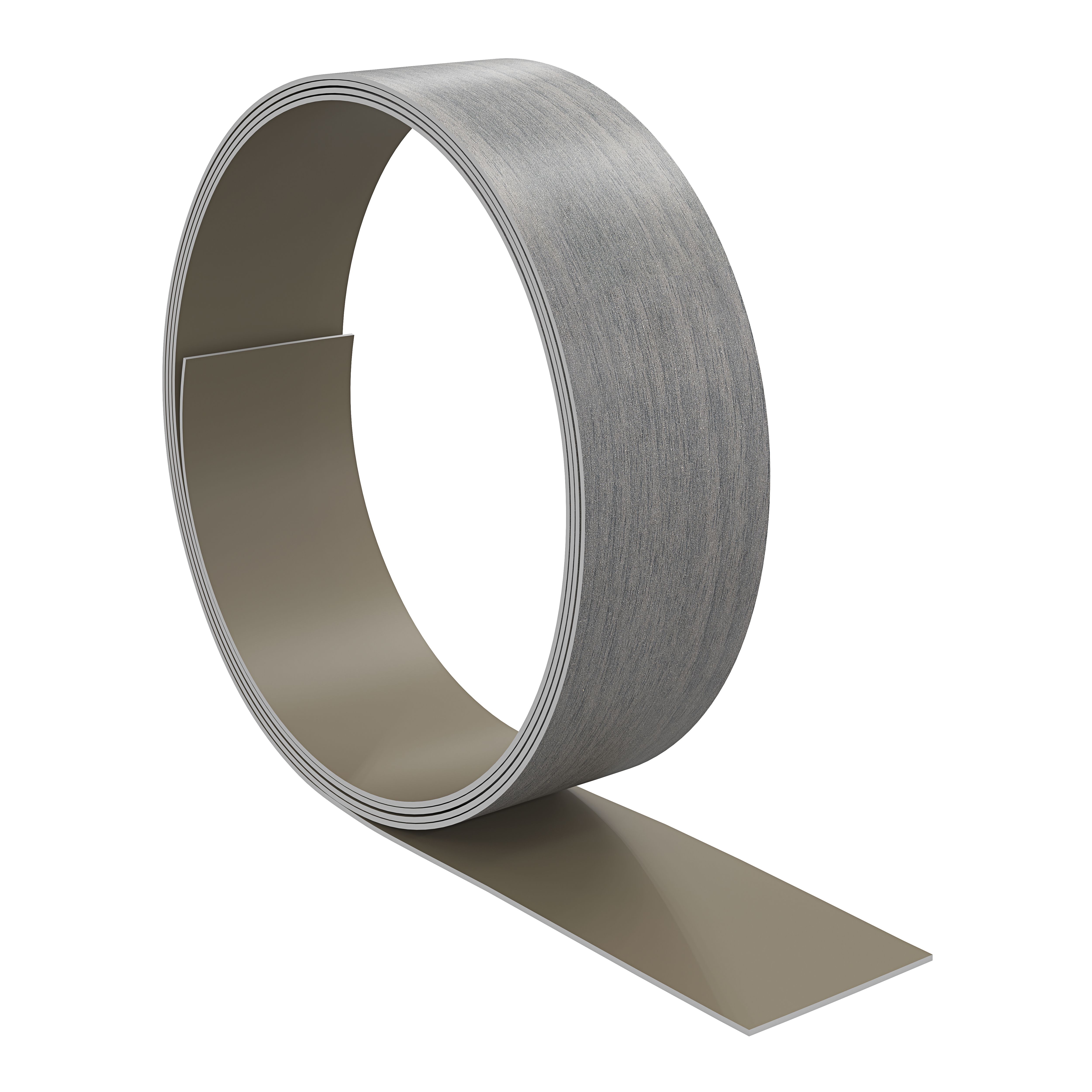 GoodHome Kabsa Oak effect Grey Worktop edging tape, (L)3m (W)40mm