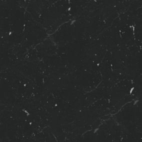 GoodHome Kala Black Stone effect Upstand (L)3000mm