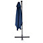 GoodHome Kalanga (W) 2.5m (H) 2.35m Abyssal blue Overhanging parasol