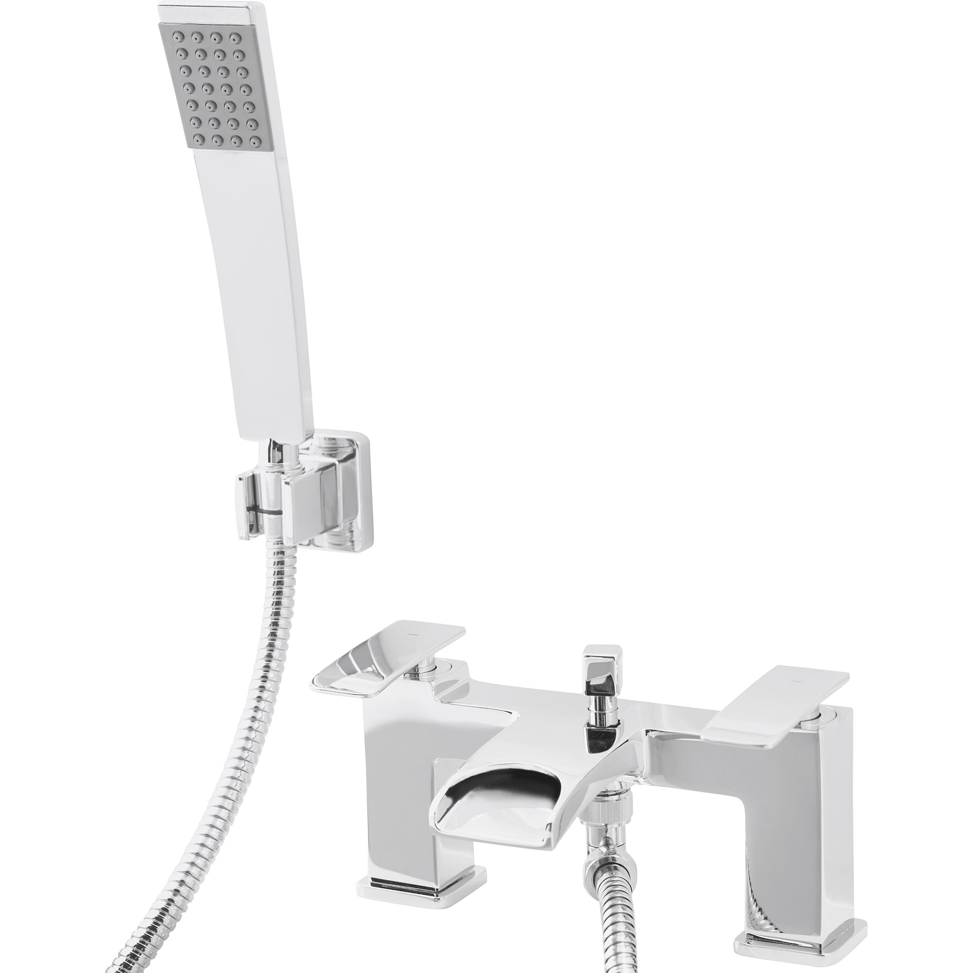 GoodHome Kellan 2 Tap Hole Shower mixer Tap