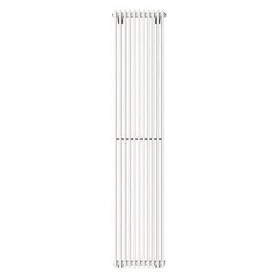 GoodHome Kensal White Vertical Designer Radiator, (W)368mm x (H  