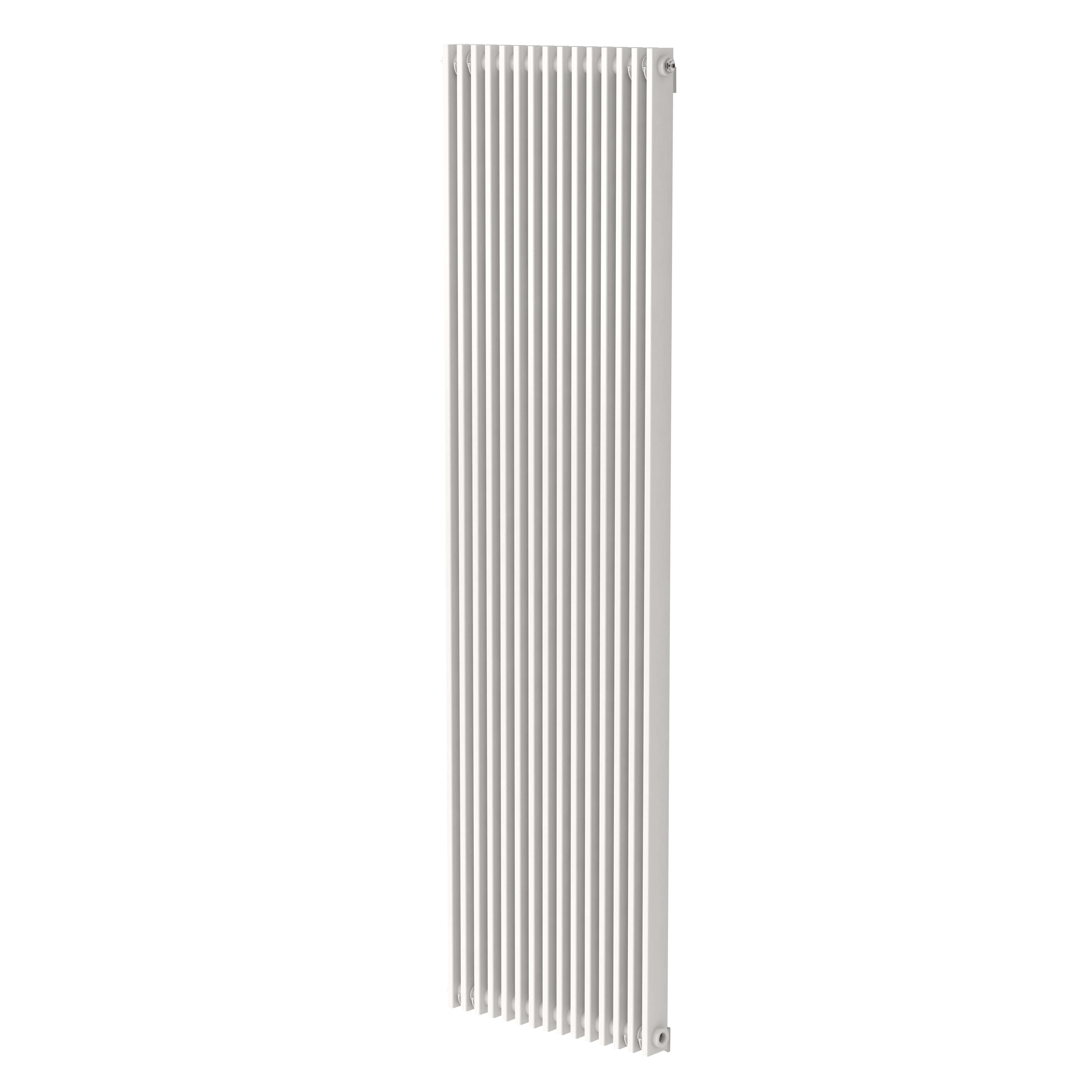 GoodHome Kensal White Vertical Designer Radiator, (W)500mm x (H)1800mm