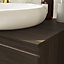 GoodHome Kentia Plywood Bathroom Basin vanity worktop (T)1.2cm x (D)45.2cm x (L)60.3cm