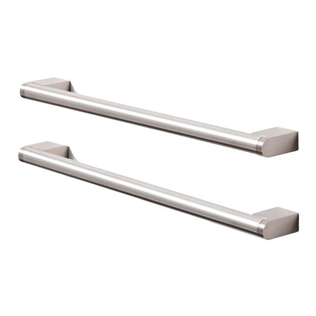 GoodHome Khara Nickel effect Kitchen Handle (L)28.4cm DIY at B&Q