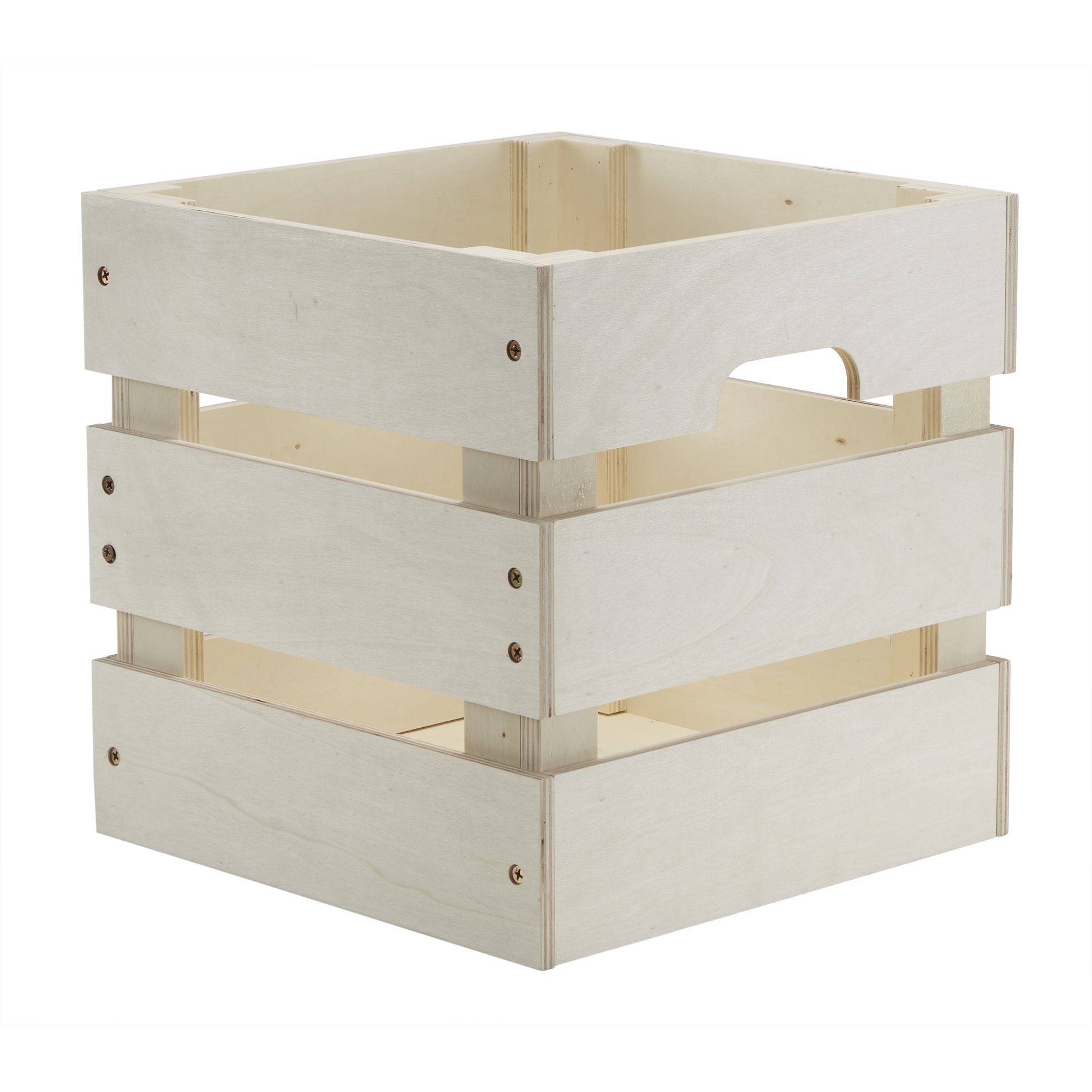 GoodHome Khaya Natural 27L Storage box