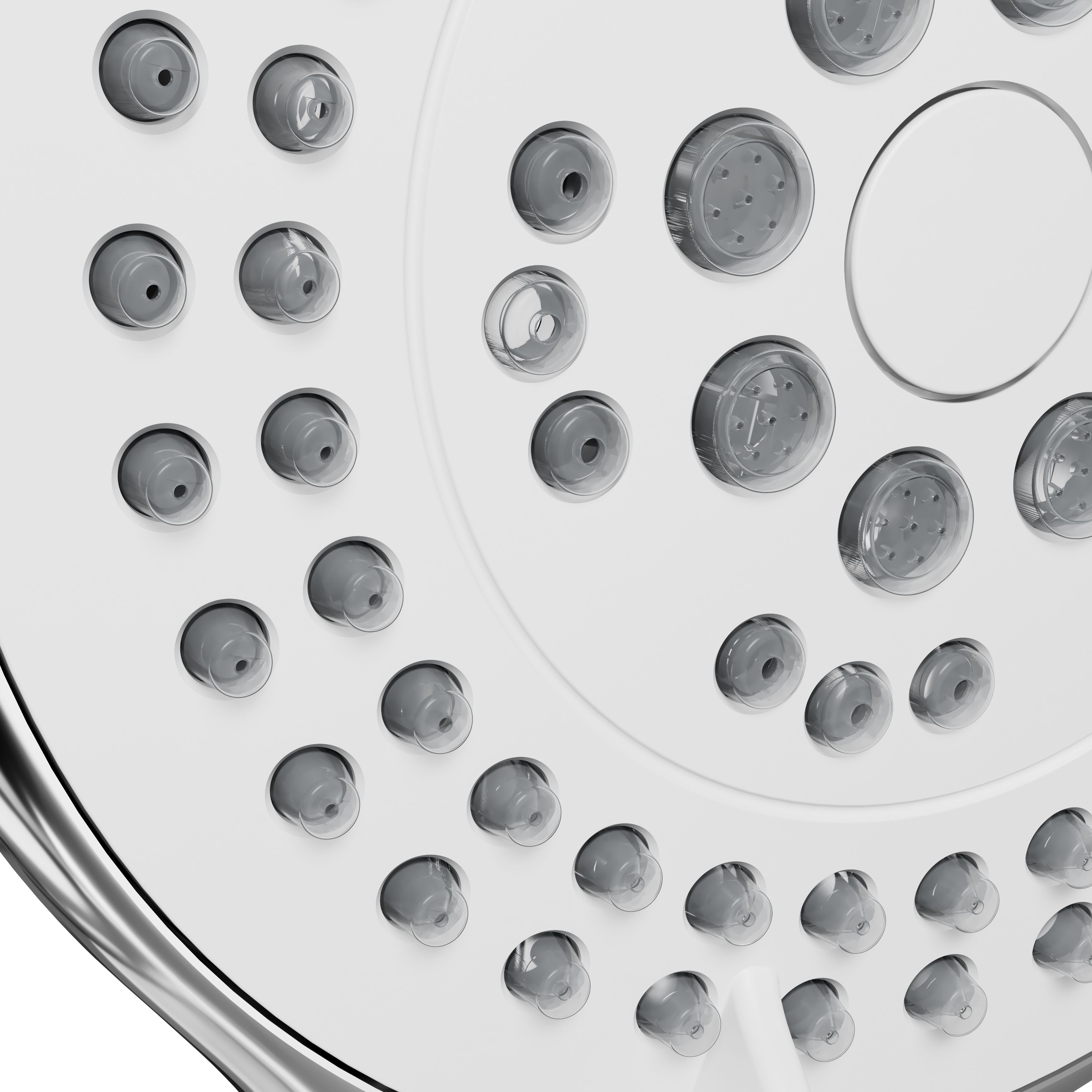 GoodHome Kielder 5-spray pattern Chrome effect Shower kit - 6
