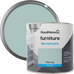 GoodHome Killarney Flat matt Furniture paint, 500ml