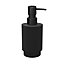 GoodHome Kina Matt Grey, black Polystyrene (PS) Freestanding Soap dispenser