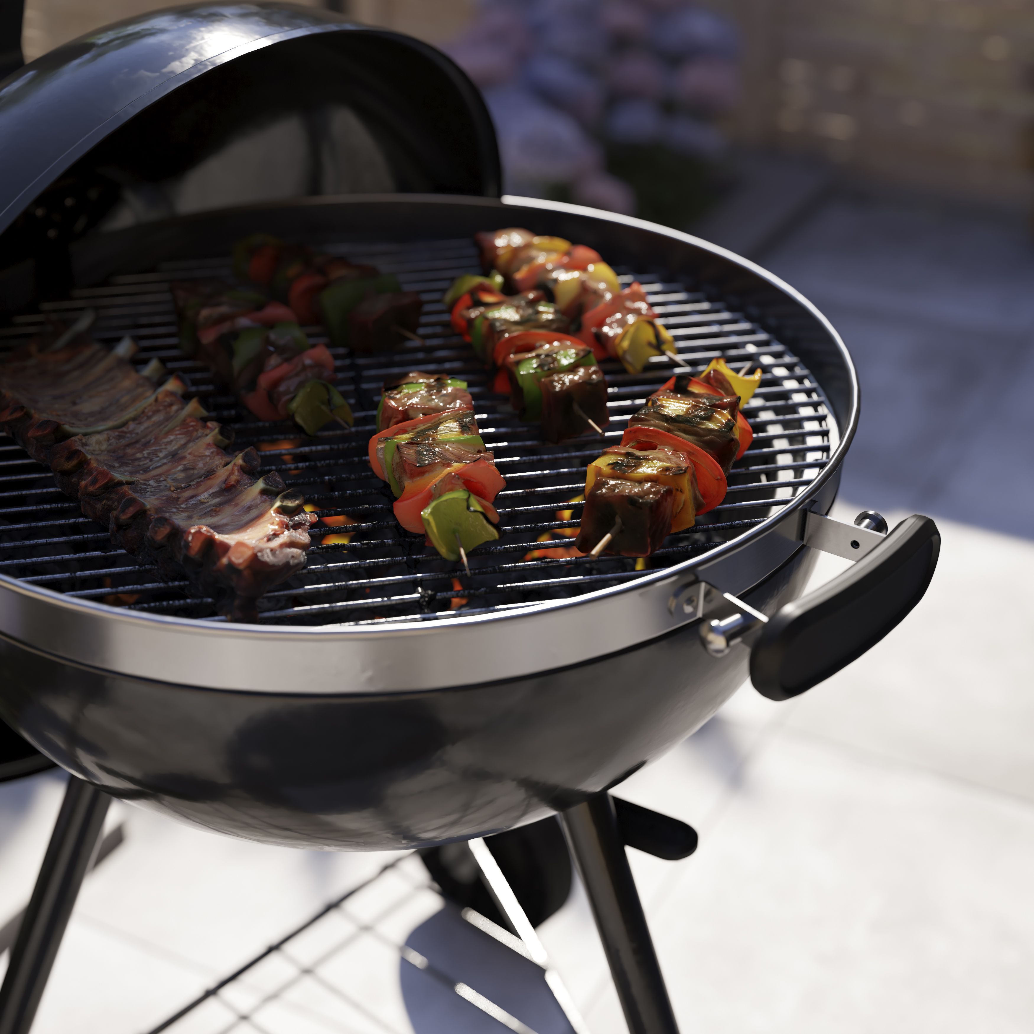 Charcoal bbq b&q hotsell