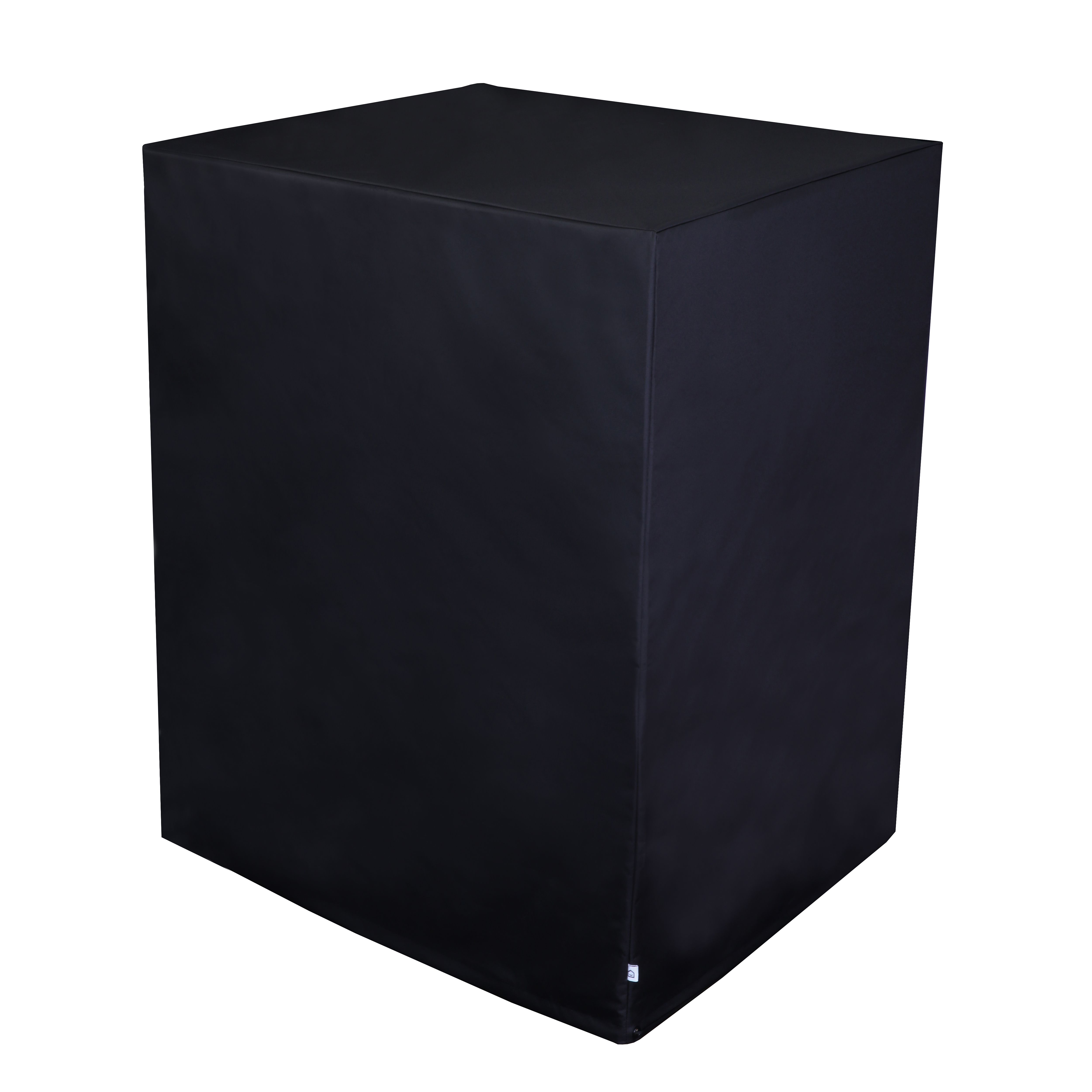 GoodHome Kiowa & Etowah trolley Black Rectangular Barbecue cover 110cm