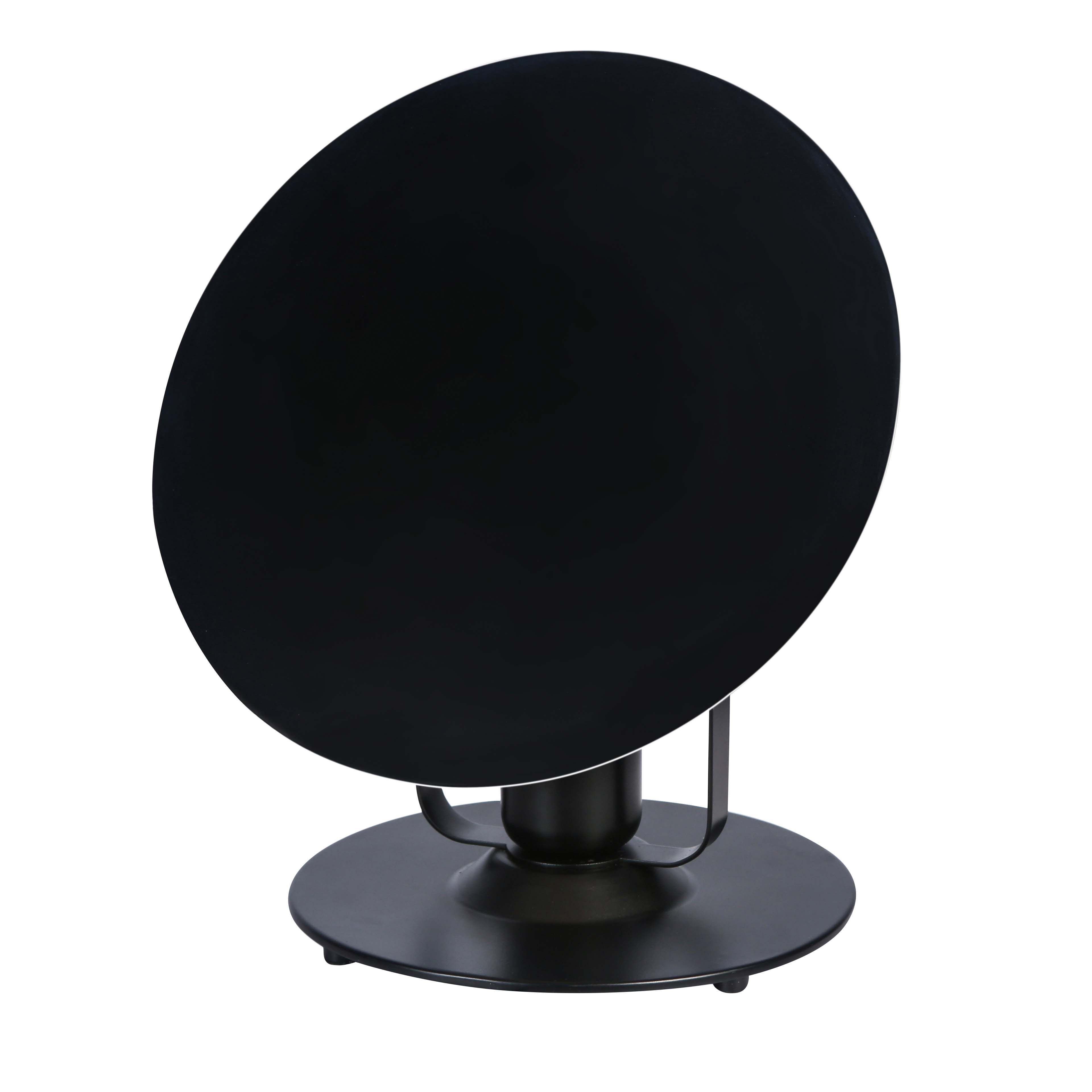 GoodHome Kiranat Matt Black Table light